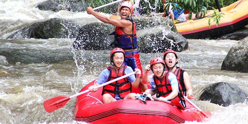 Ayung Rafting and Jimbaran Seafood Dinner Packages