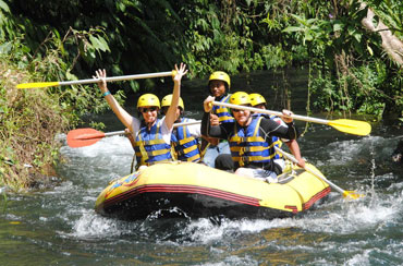 Telaga Waja Rafting and Elephant Ride Packages