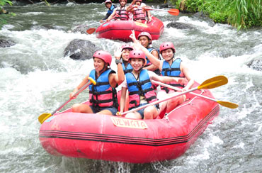 Ayung Rafting and Cycling Packages