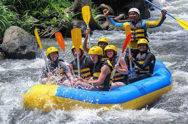 Melangit Rafting + Horse Riding + Spa Packages