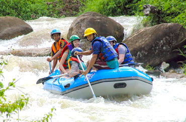 Ayung Rafting + ATV Ride + Spa Packages
