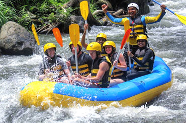 Ayung Rafting + Elephant Ride + Spa Packages