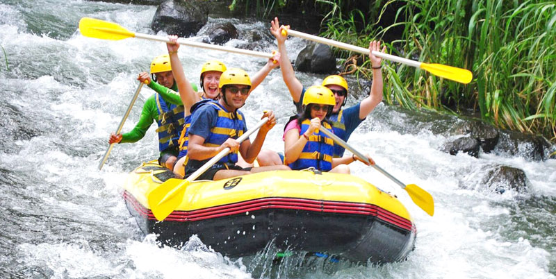 Ayung Rafting + Bali Swing + Spa Packages