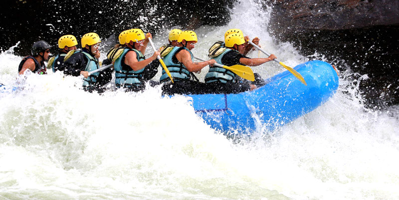 Melangit Rafting + ATV Ride + Spa Packages