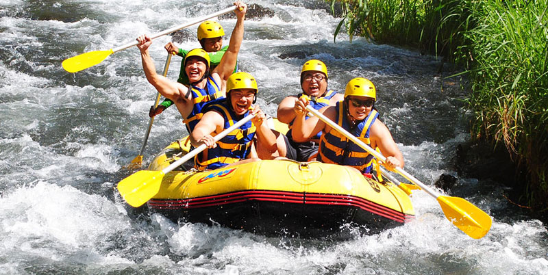 Telaga Waja Rafting and Bali Bird Park Packages